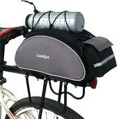 multifunctionele fietstas voor bagagedrager, handtas, schoudertas (zonder riem)