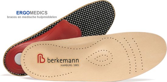 Berkemann Inlegzolen - Berkodur Nature 08758-700 - UK 5,5 EU 38 2/3 - per paar