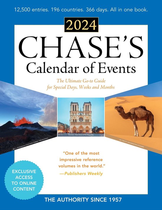 Chase's Calendar of Events 2024 (ebook), Editors Of Chase'S