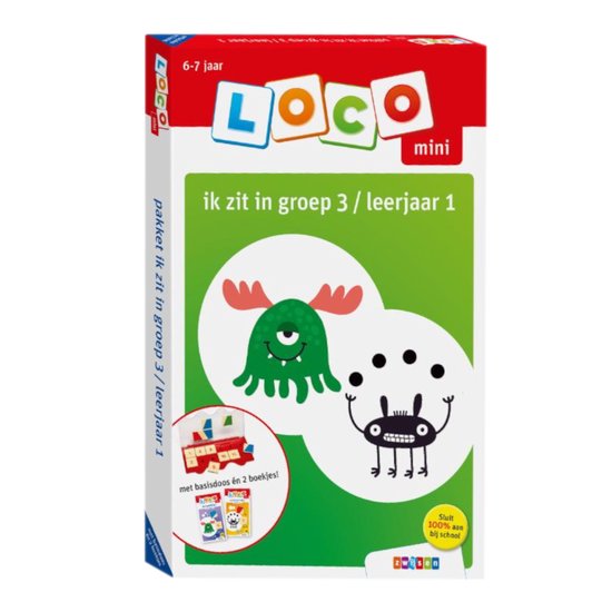 Foto: Loco mini loco mini pakket ik zit in groep 3 leerjaar 1