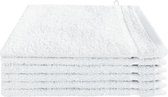 Cillows Washand - Hoogwaardige hotelkwaliteit - 16x21 cm - 6 stuks - Wit