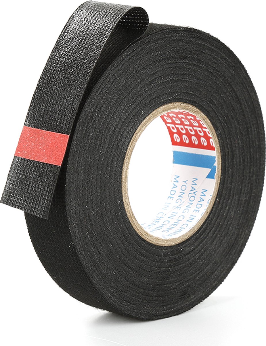 Elektrische tape – isolatieband – duurzaam plakband – kleur – isolatietape – waterdicht – rood – 80111