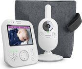 Philips Avent - SCD882/26 - Video Babyfoon - Wit - Babyfoon met Camera - Inclusief reistas