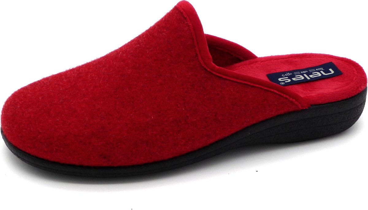 Neles Dames Pantoffel Muil 274243 Rood Schoenen.nl