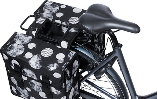 Basil Mara XL Sphere - Dubbele Fietstas - 35 liter - zwart/grijs van Basil — afbeelding 5