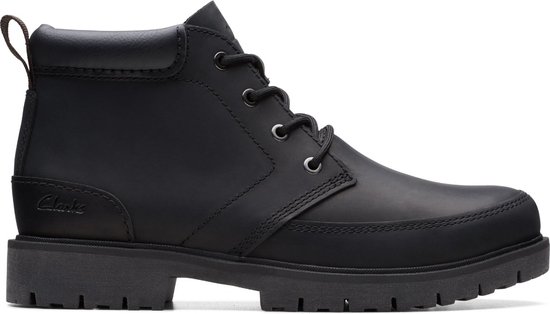 Clarks Rossdale Mid Veterboot - Mannen - Zwart - Maat 8½