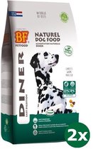 Biofood Diner - Hondenvoer Brokken - Kip Rund Wild Zwijn - 2 x 3 kg
