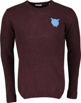 Knowledge Cotton Pullover - Modern Fit - Bor - M