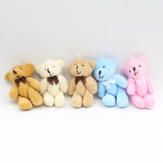 Set de 5 Mini-TEDDY BEAR, Jouet en Jouets , Peluche ours mignon