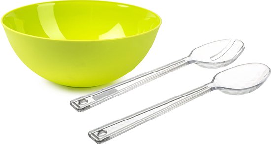 Couverts à salade HK LIVING - Jaune - Plastique | Made In Design