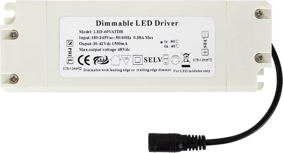 LCB Dimbare LED Driver 65W