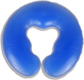 silicone gel pad voor massagetafel - U-vorm - Blauw