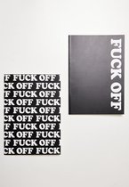 Mister Tee - Fuck Off 2-Pack Schrift - Zwart/Wit