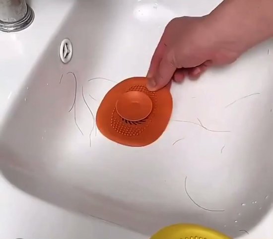 Haarvanger voor afvoerputje in de douche - Voorkomt verstopping | 2 stuks