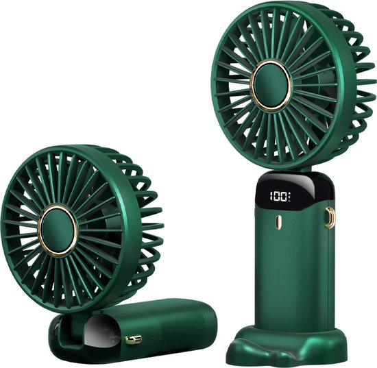 Ventilateur à main Homesell - Mini ventilateur portable - Batterie  rechargeable - 3000... | bol