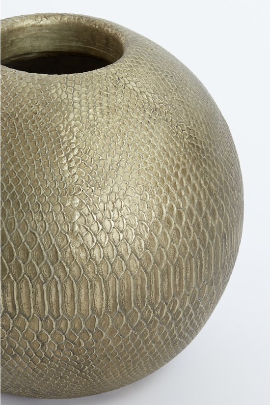 Light&living Vase déco Ø25x23 cm SKELD or clair