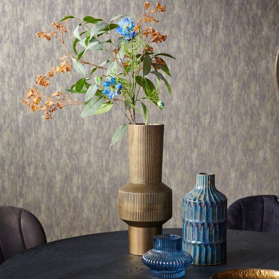 Cozy Ibiza -vase-métal-bronze -M