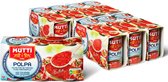 Mutti Polpa fijngesneden tomatenblokjes - multipack - 8 x 3 blikken van 400gr