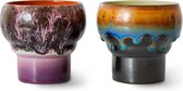 Hkliving 70s Ceramics: Lungo Mok Merge Set van 2