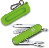 Couteau de poche Victorinox Classic SD Smashed Avocado + étui pour couteau de poche en Siliconen