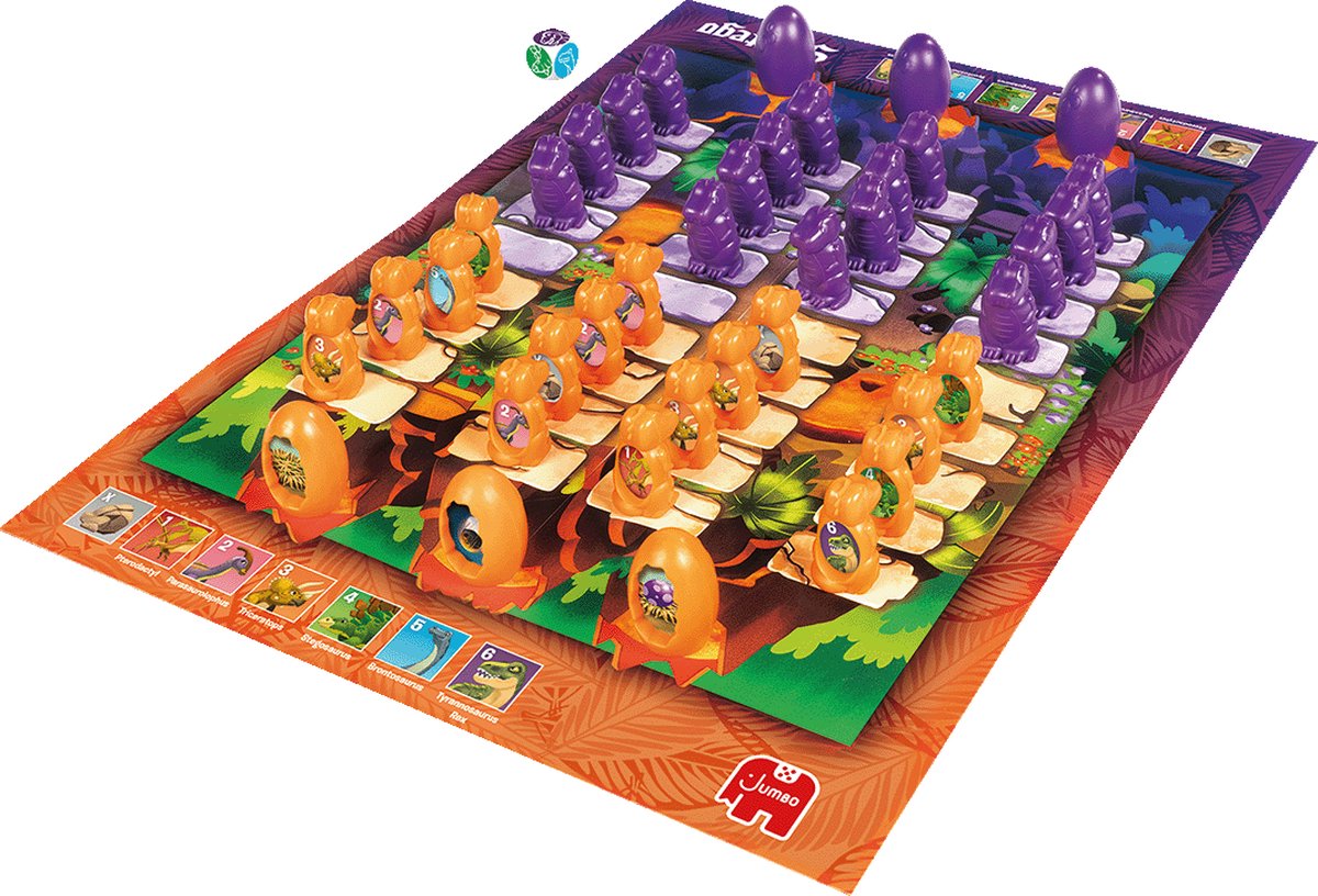 Jumbo - Stratego Junior - Dinos - Bordspel vanaf 4 jaar — afbeelding 8