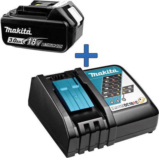 Makita Starterset 3.0Ah BL1830B + chargeur DC18RC
