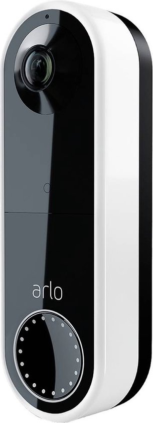 Arlo Essential draadloze Video Deurbel - 1 doorbell (white) - Full HD (1080p) - 130˚ Field of view - Wireless (battery 6 mos.)