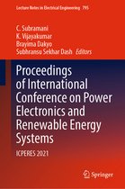 Lecture Notes in Electrical Engineering- Proceedings of International Conference on Power Electronics and Renewable Energy Systems