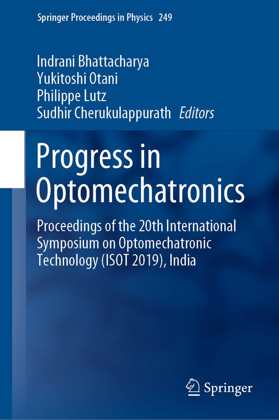 Progress in Optomechatronics - cover