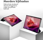 iMoshion Tablet Hoes Geschikt voor Lenovo Tab P12 - iMoshion Design Trifold Bookcase - Meerkleurig /Don't touch