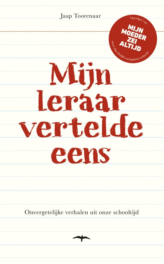 Mijn leraar vertelde eens - cover