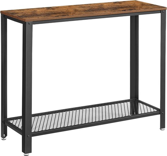 FurnStar dressior - Console tafel - Sidetable - 101.5x35x80cm – Bruin