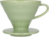 Hario Dripper V60-02 Céramique - Vert Fumé