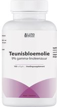 Teunisbloemolie - 1000mg - Premium: 9% gamma-linoleenzuur GLA - 100 softgels - Ondersteunt een normale menstruatie* - Luto Supplements