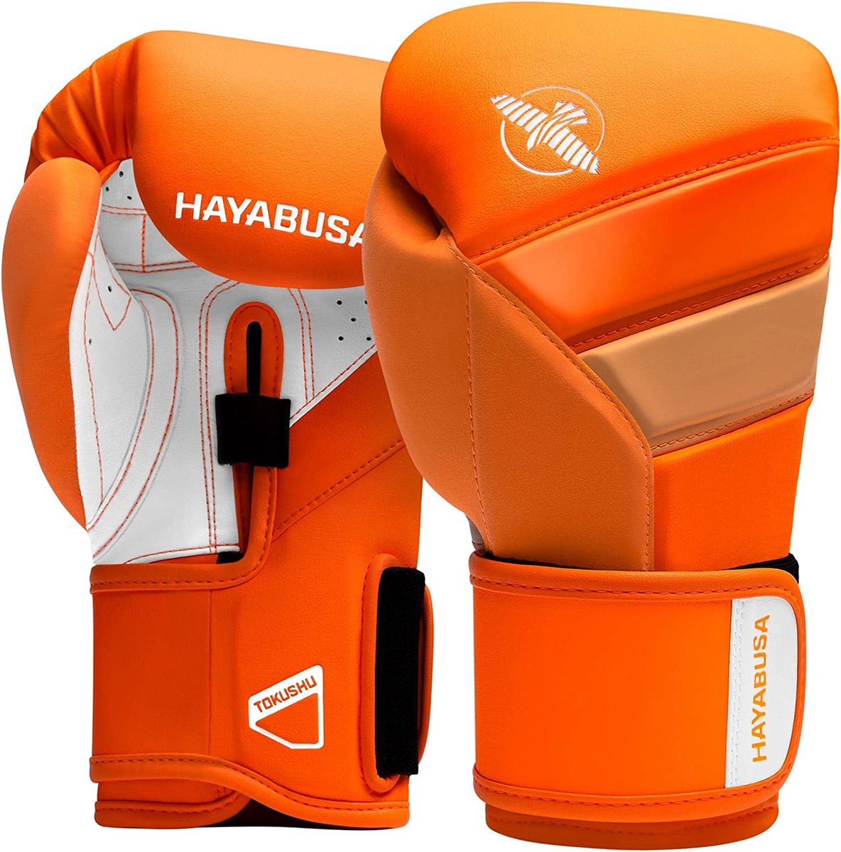 Hayabusa T3 Neon Bokshandschoenen - Neon Oranje 14 oz