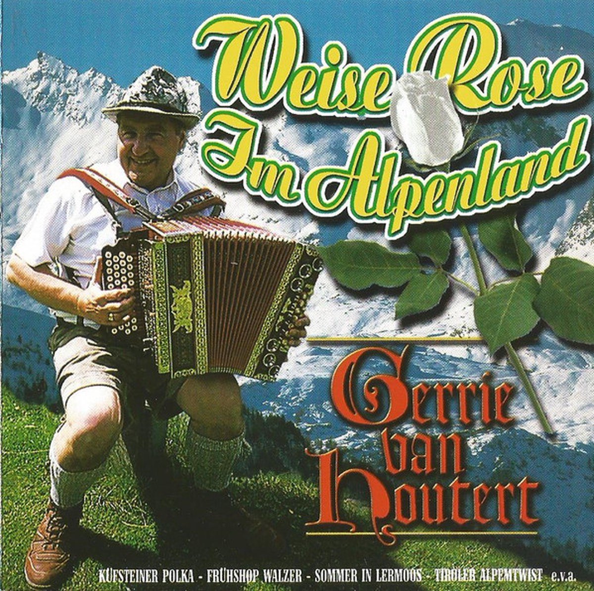 Weise Rose Im Alpenland