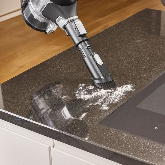 Severin HV 7155 - Aspirateur à main et balai sans fil 2 en 1 avec position de stationnement - 21,6 V