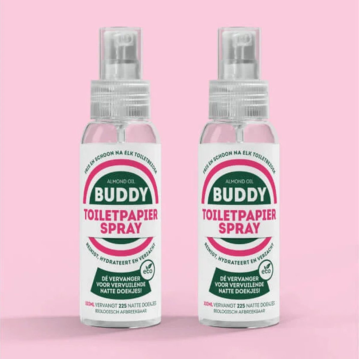 The Good Brand - Buddy toiletpapierspray - 2 Pak - 2 x 100ml