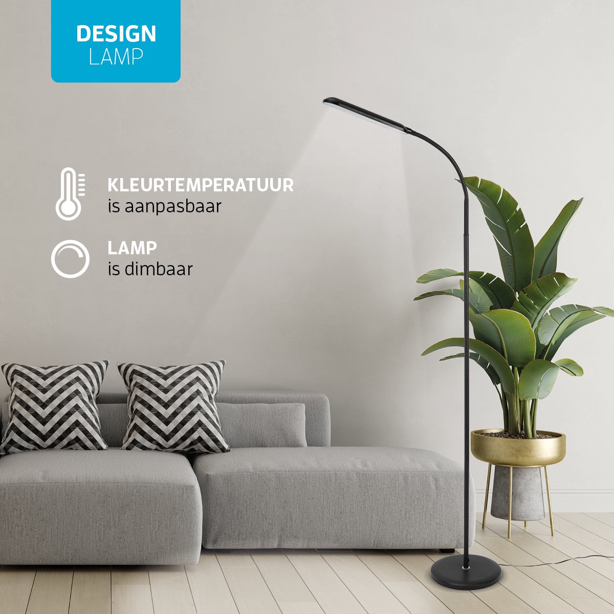 Varin Design LED leeslamp ultra-plat - Dimbaar thumbnail 3