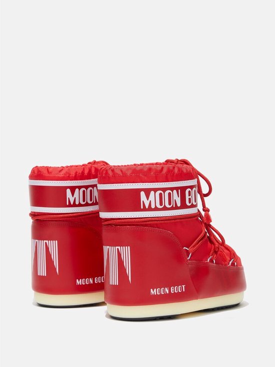 MOON BOOT Moonboot Uni MB Icon Low Nylon Red ROOD 33/35 - Moon Boot