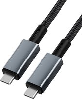 Rolio USB 4 Kabel - USB-C naar USB-C 4.0 kabel - 40Gbps Data - 240W Opladen