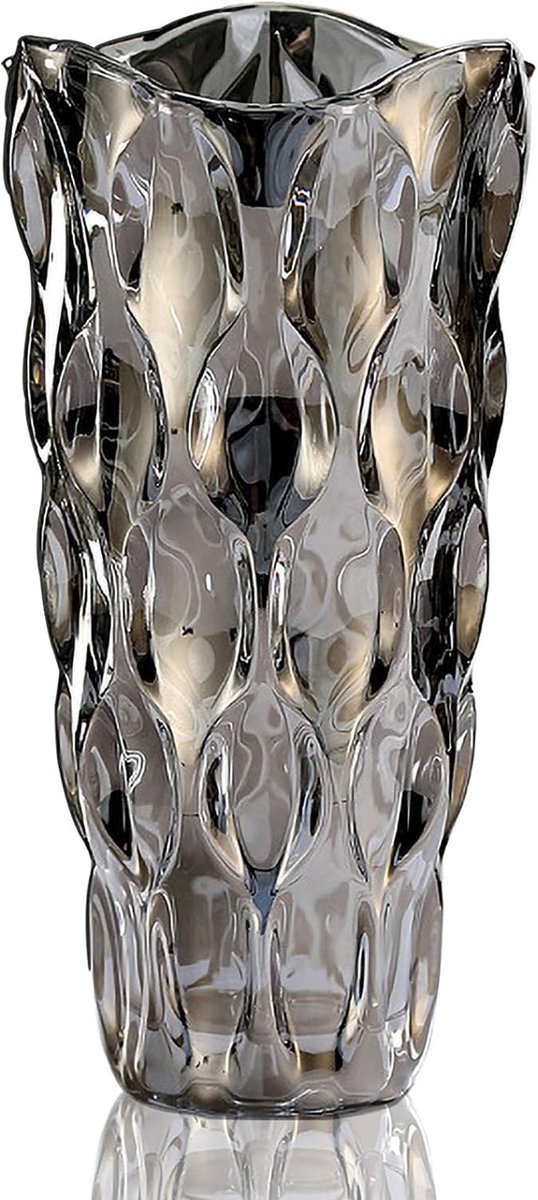 Glazen bloemenvaas, moderne minimalistische vaas, Scandinavisch glas, bloemen, handgemaakt, bloemenarrangement, decoratie, hydrocultuur, ornament voor thuis, eettafel, cadeau voor bruiloft,