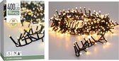 Microcluster kerstverlichting - 400 led - 8m - two tone romantic -extra warm wit en warm wit-Timer-Lichtfuncties
