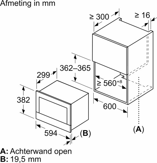 Siemens BF722R1B1 - iQ700 - Inbouwmagnetron