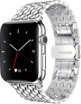 Apple Watch horlogeband zilver elegant dames 38/40/41 mm