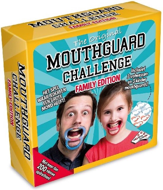 Foto: Mouthguard challenge familie editie