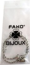 Fako Bijoux® - Enkelbandje - Twister