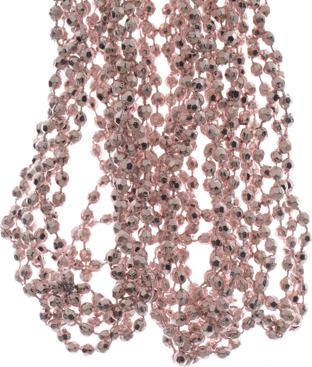 Kraalketting plc d0.5h270 cm poederroze