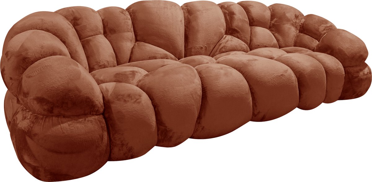 PTMD Bank Nubibus - Oranje - 114x253x76cm Orange