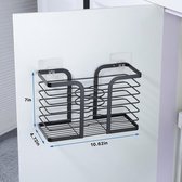 Föhnhouder - Föhnhouder aan de muur zonder boren - haardrogerhouder voor haardroger en